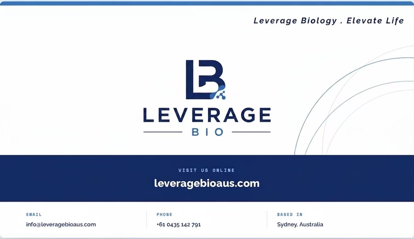 Leverage Bio enterprise profile and Australia contact information